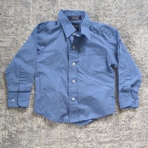 Arrow Blue Button-Down Shirt Size 4T